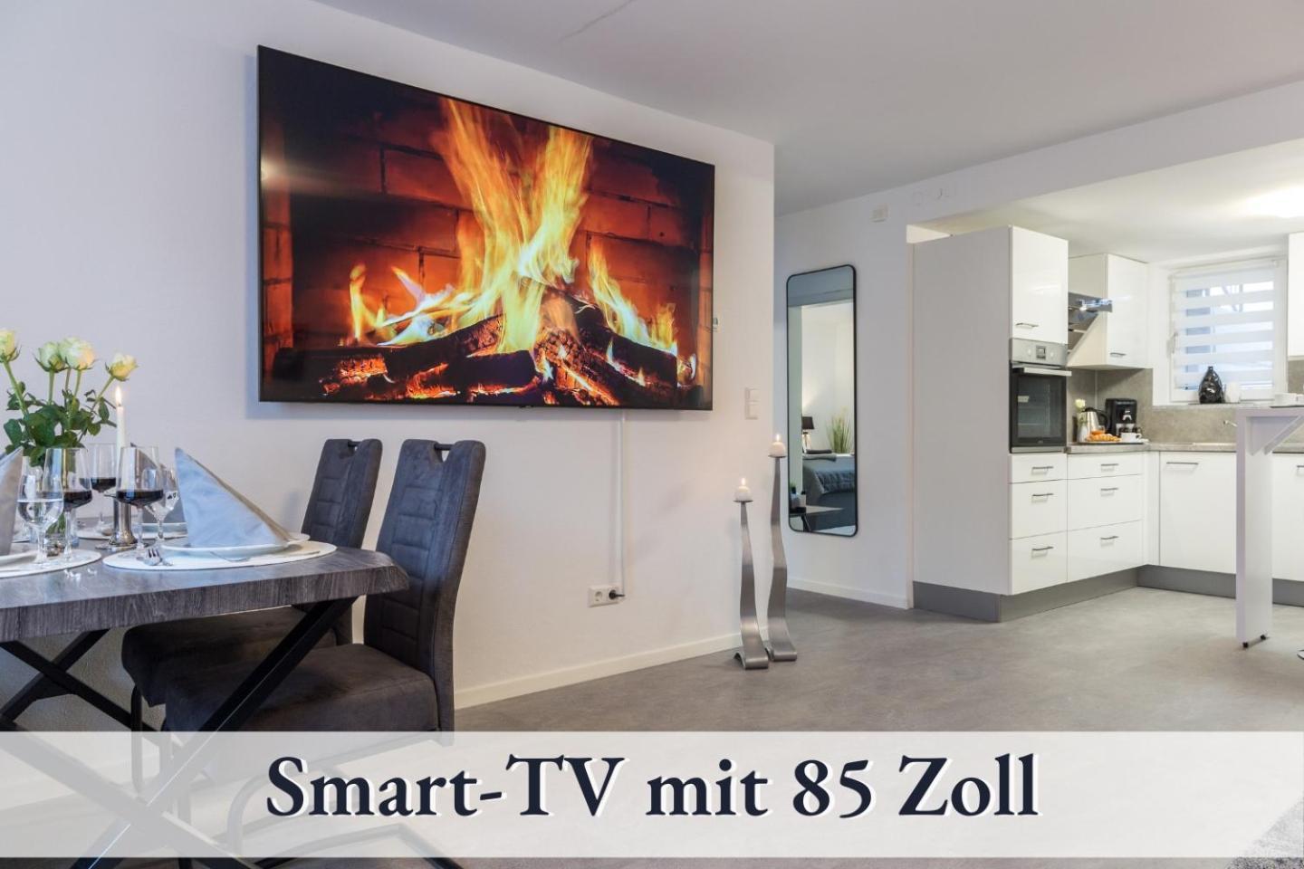 Relaxapartment 15 Massagesessel Smarttv Kueche บีเบอราค อันแดร์ ริสส์ ภายนอก รูปภาพ